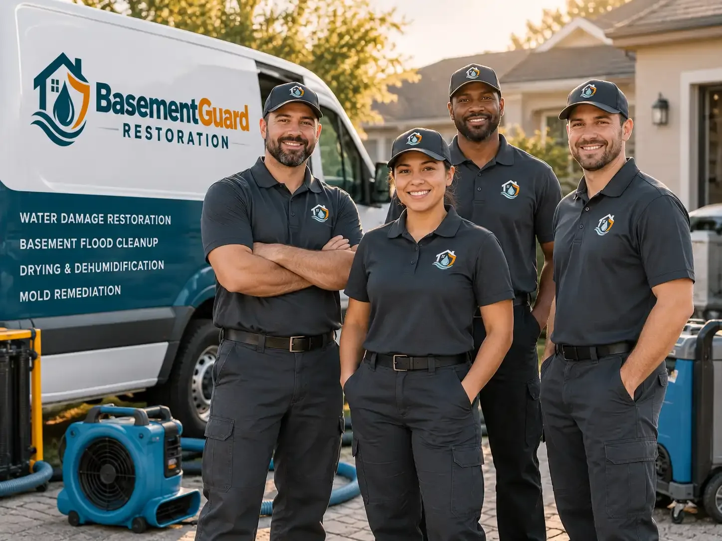 Basement Water Damage Restoration company in Platina, CA